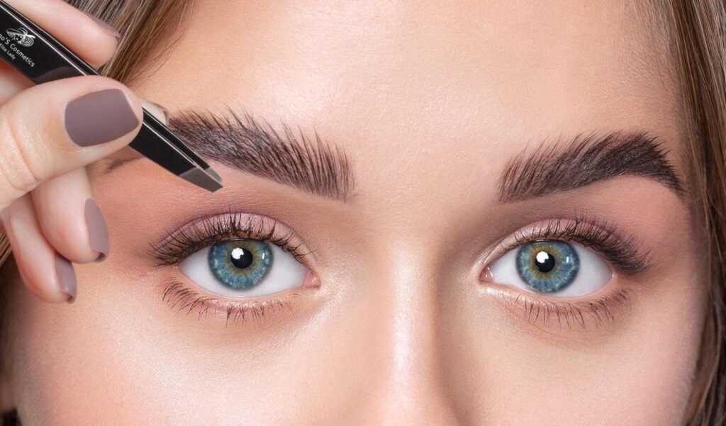 Deluxe- Pinzetten Set 5-tlg. – Pinzette am Auge