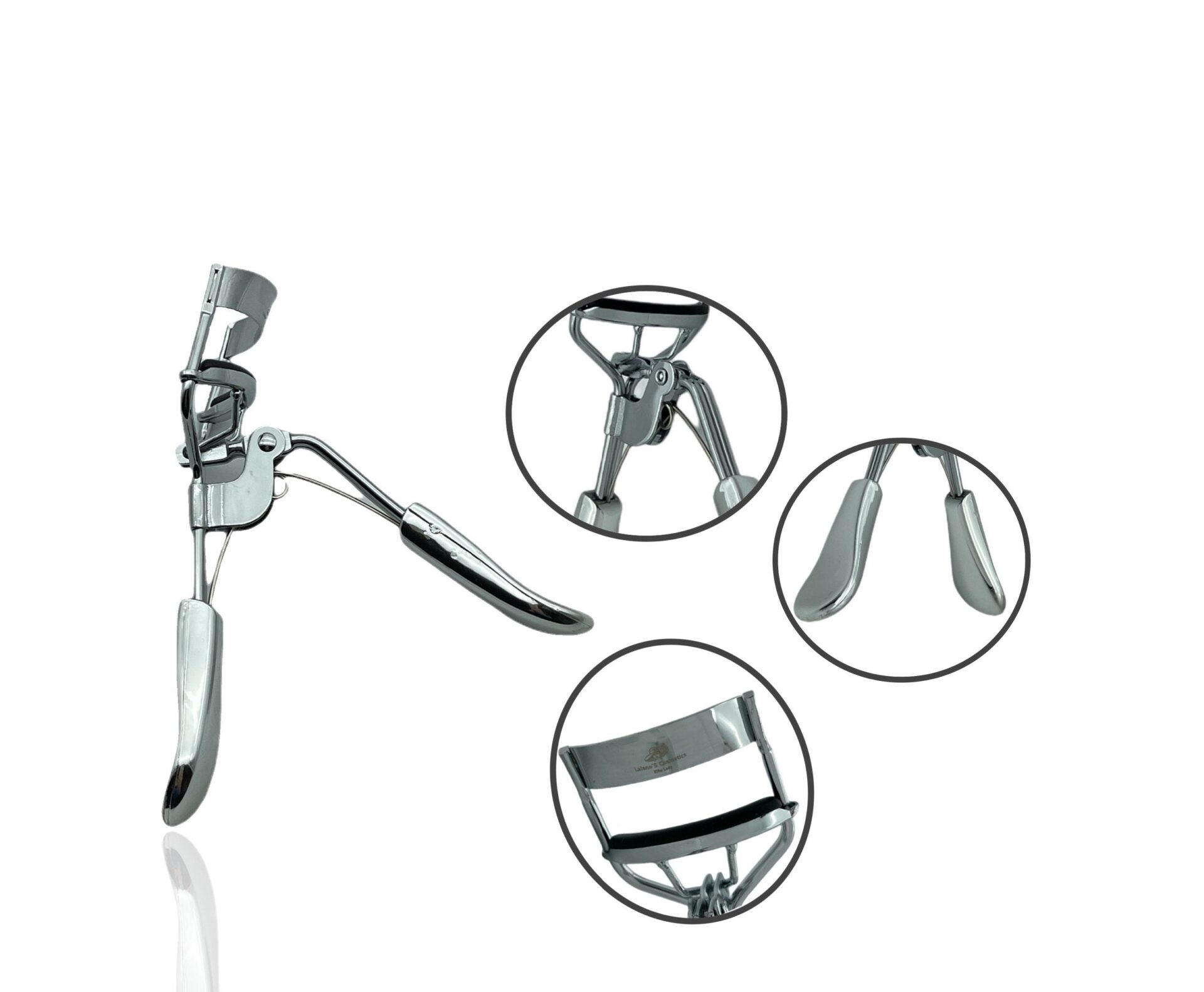 Eyelash Curler Farbe - Silber – Mechanik, Griff und Bogen
