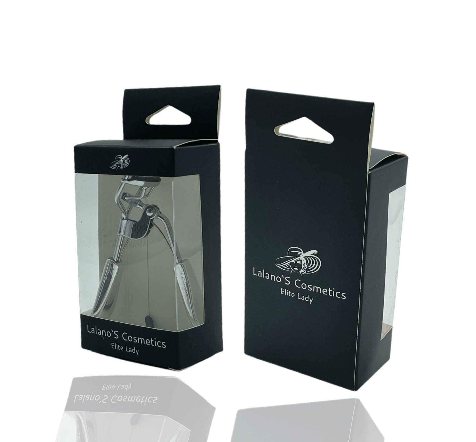 Eyelash Curler Farbe - Silber – Produkt und Schachtel