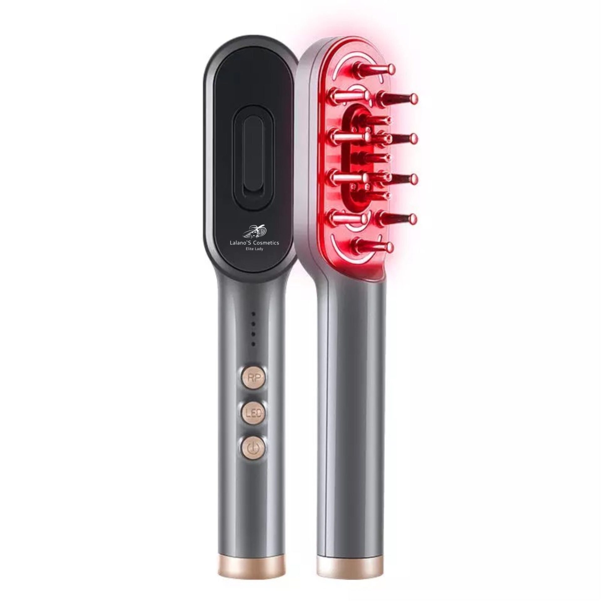 Hair PowerComb, Anti-Haarausfallbürste – PowerComb von beiden Seiten