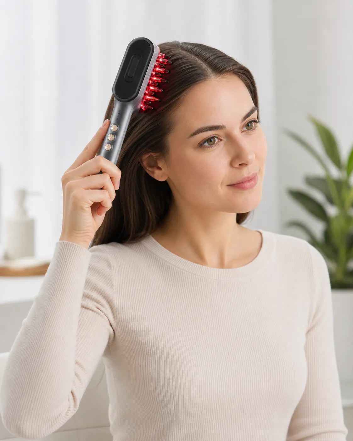 Hair PowerComb, Anti-Haarausfallbürste – Kopfhaut