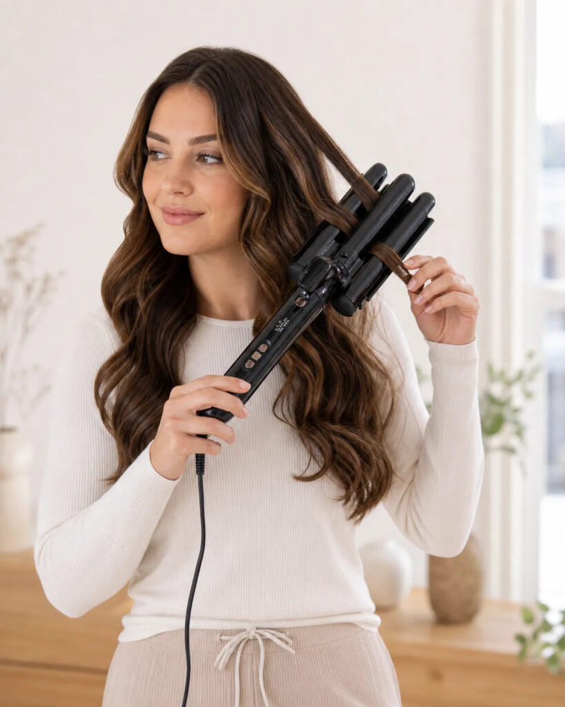 Lockenstab 5 in 1 Multifunktion Lockenstylist – Wellen stylen