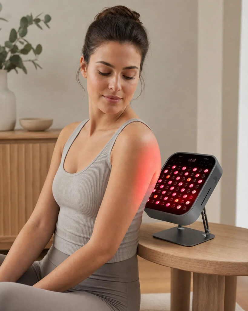 Infrarotlampe Health & Beauty Therapie – im Sitzen