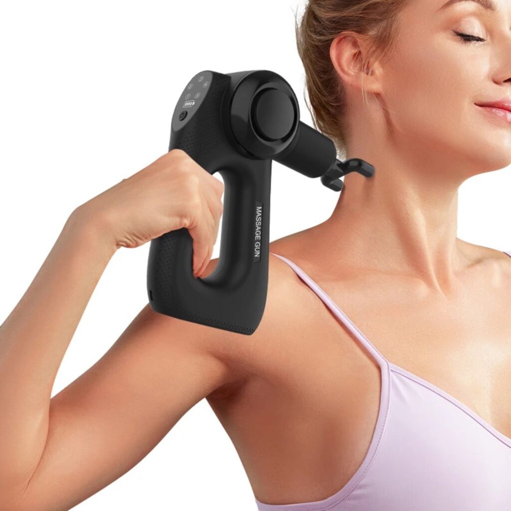 Massagepistole Ergo MassageGun – Nacken und Schulter