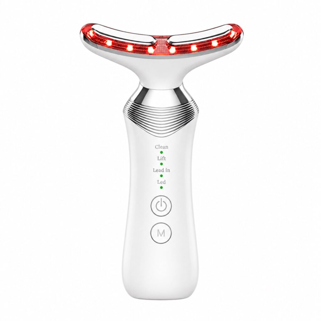 Gesichtsmassagegerät ÉLEVIA Face & Neck Sculptor mit EMS, Wärmefunktion & Vibrationsmassage – ÉLEVIA frontal