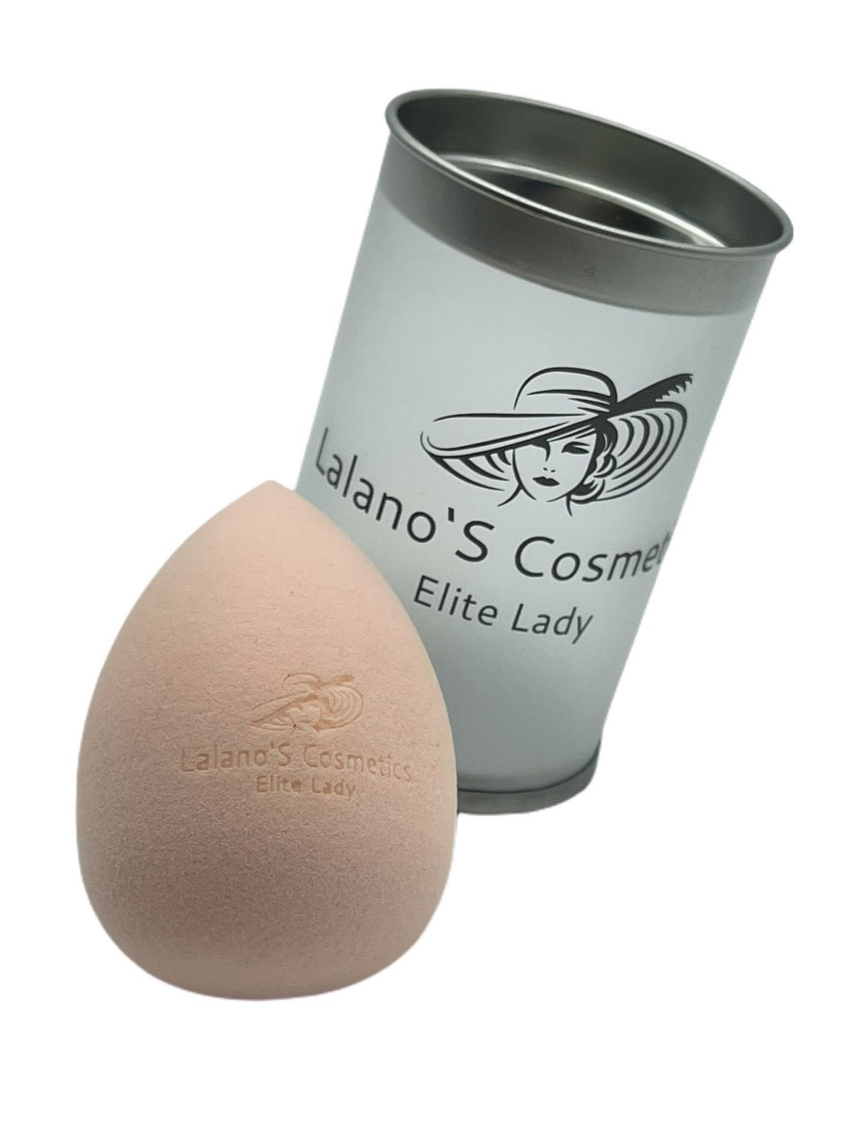Beiger Lalano’s Beauty Blender und Aufbewahrungsbox