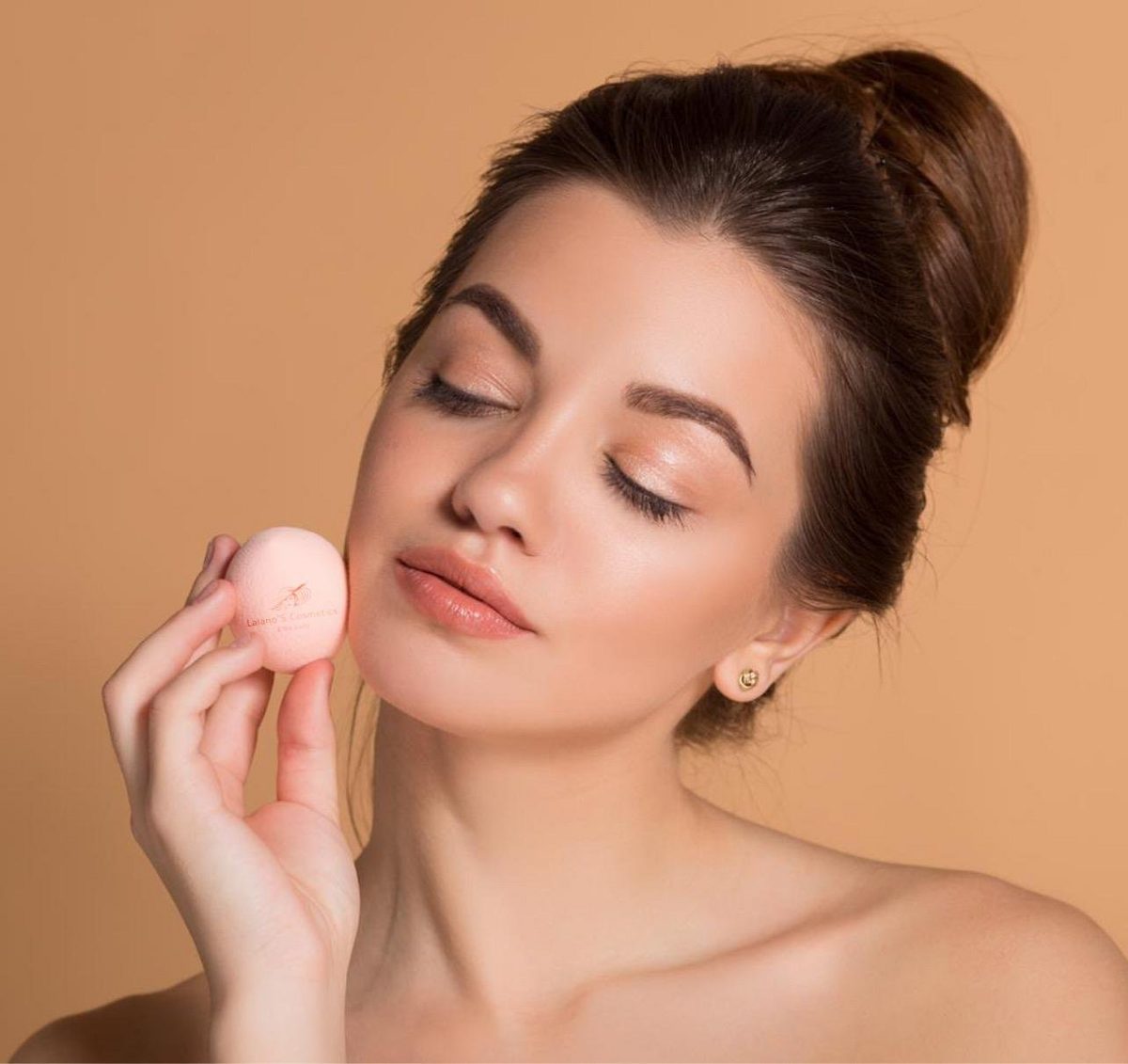 Beauty Blender Beige von Lalano’s Cosmetics – Produktansicht 5
